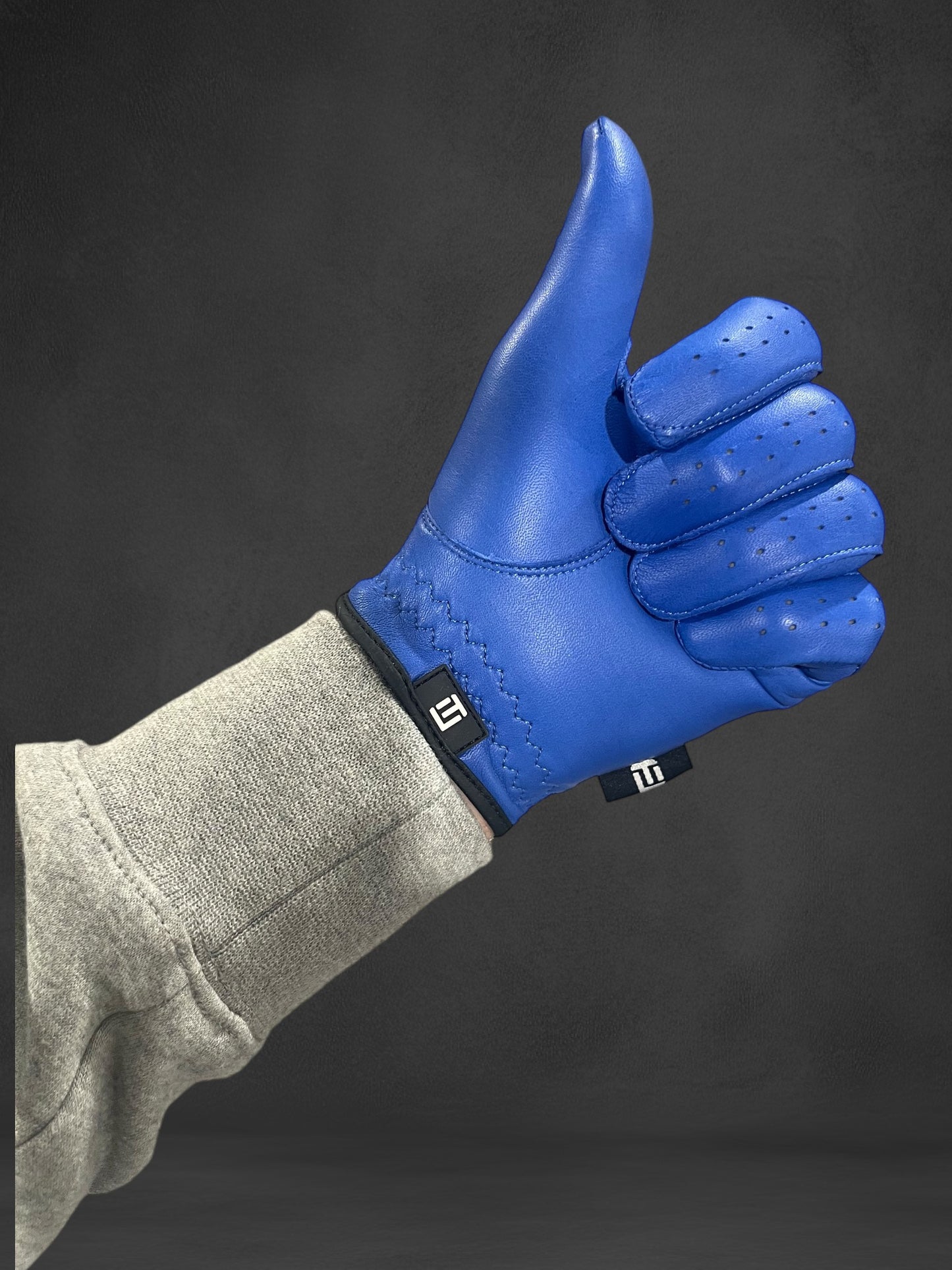 Men's ITL 2.0 Signature Glove - Royal Blue - Inside the Leather Golf Gloves