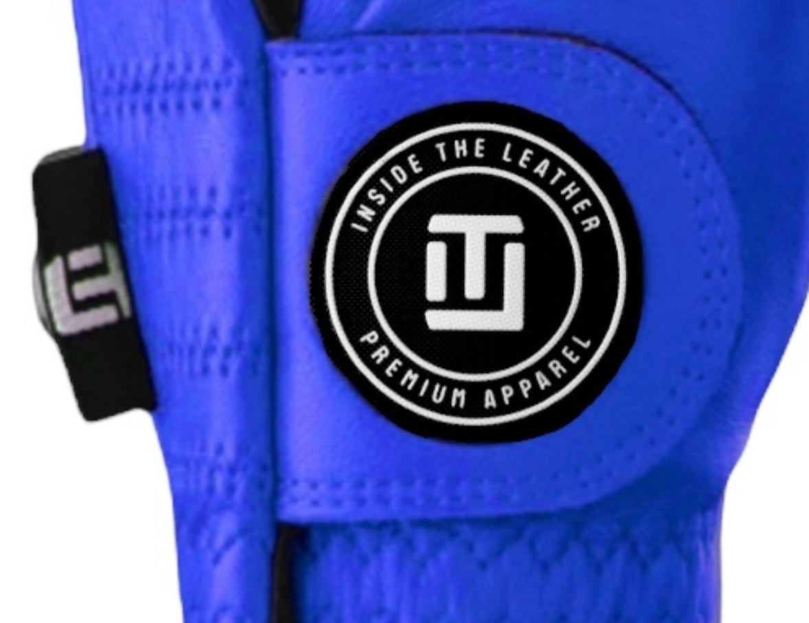 Women's ITL 2.0 Signature Glove - Royal Blue - Inside the Leather Golf Gloves