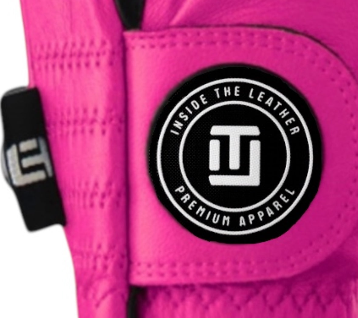 Men's ITL 2.0 Signature Glove - Retro Pink - Inside the Leather Golf Gloves