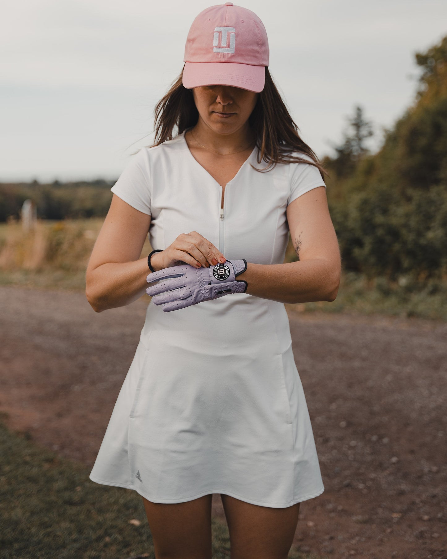 Women's ITL 2.0 Signature Glove - Lavender - Inside the Leather Golf Gloves