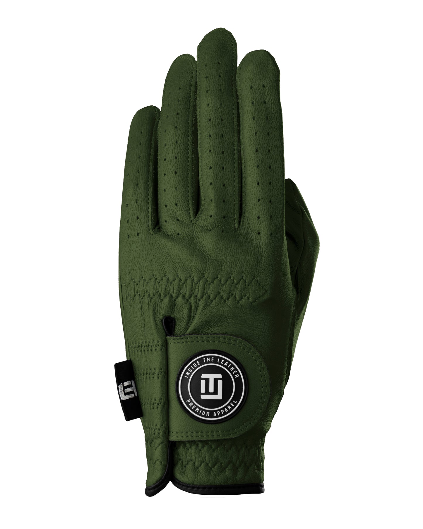 Women's ITL 2.0 Signature Glove - Olive - Inside the Leather Golf Gloves