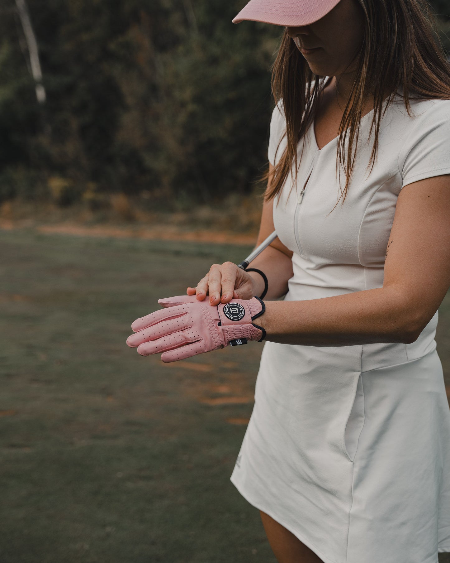 Women's ITL 2.0 Signature Glove - Blush Pink - Inside the Leather Golf Gloves
