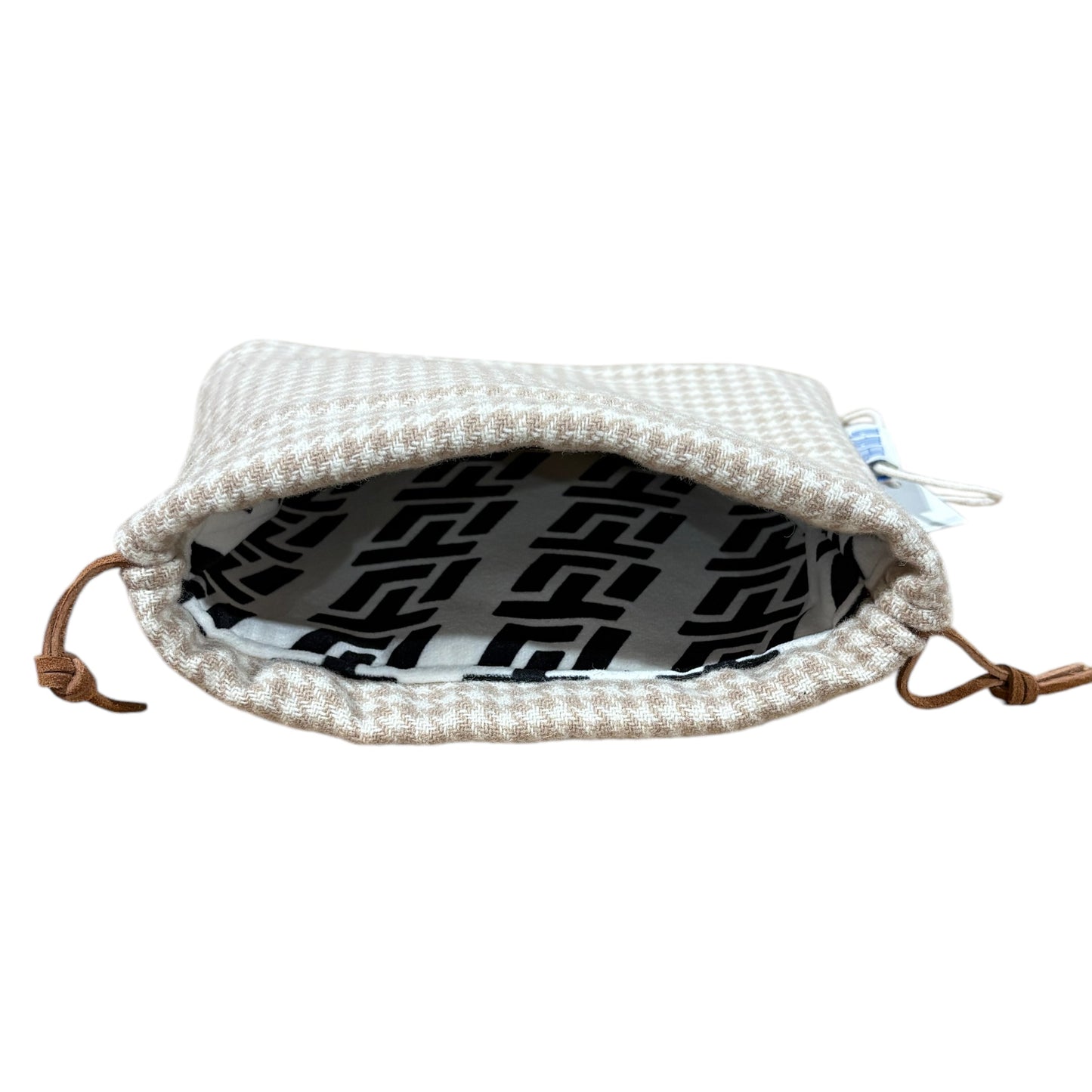ITL Caramel Houndstooth Valuable Pouch