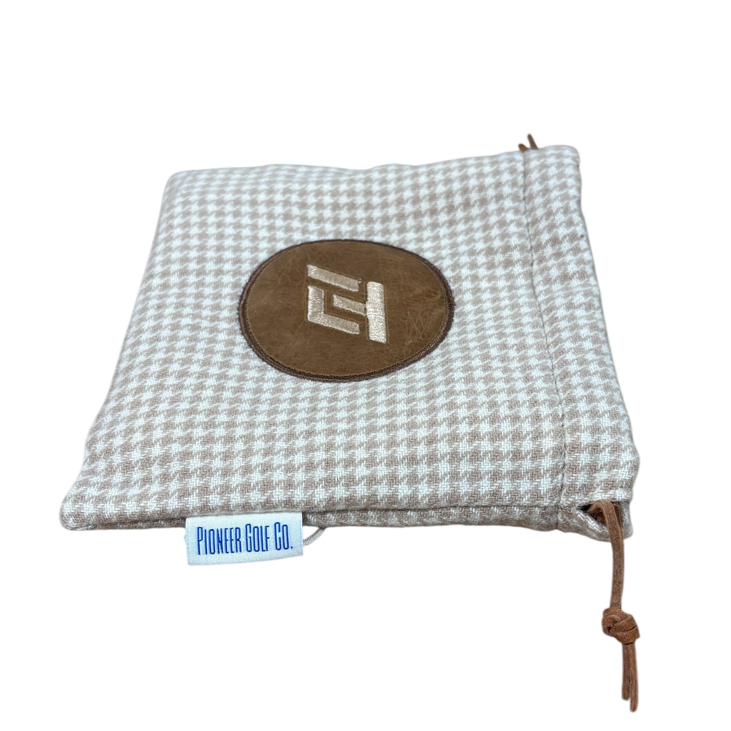 ITL Caramel Houndstooth Valuable Pouch