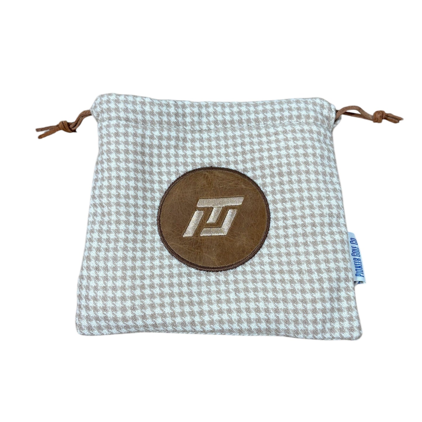 ITL Caramel Houndstooth Valuable Pouch