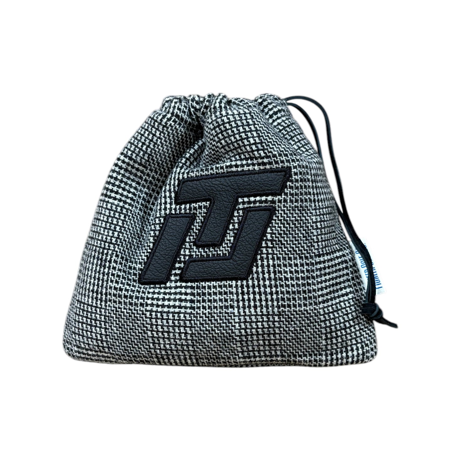 ITL Black/White Check Valuable Pouch