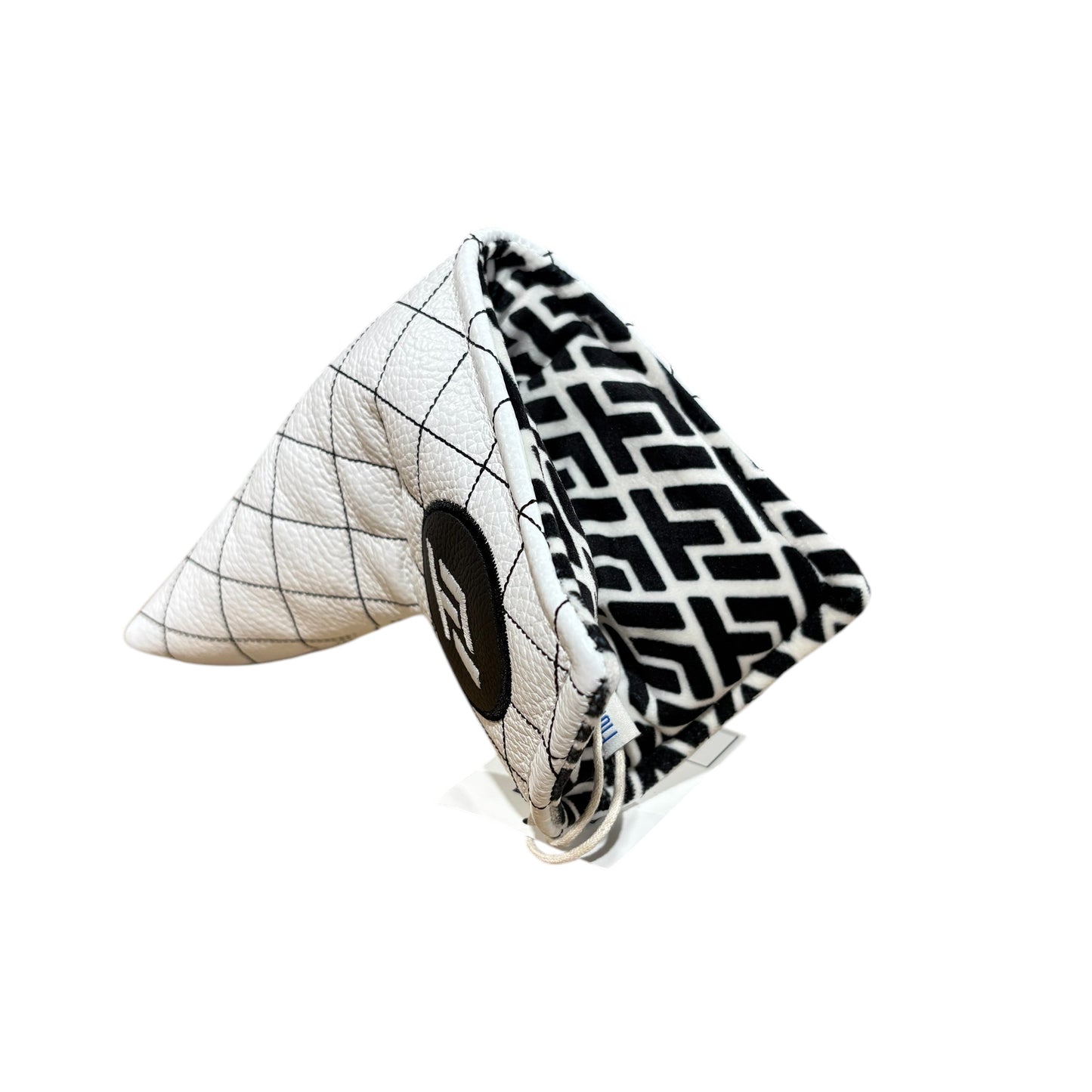 ITL Premium Blade Cover - White Quilted - Inside the Leather Golf Gloves