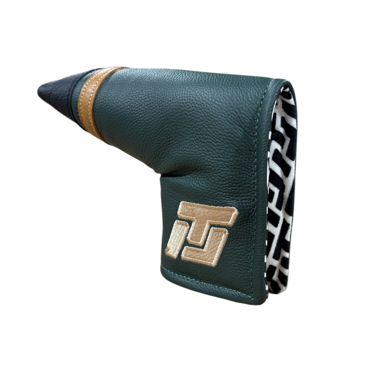 ITL Premium Blade Cover - Black/Forest Green/Tan