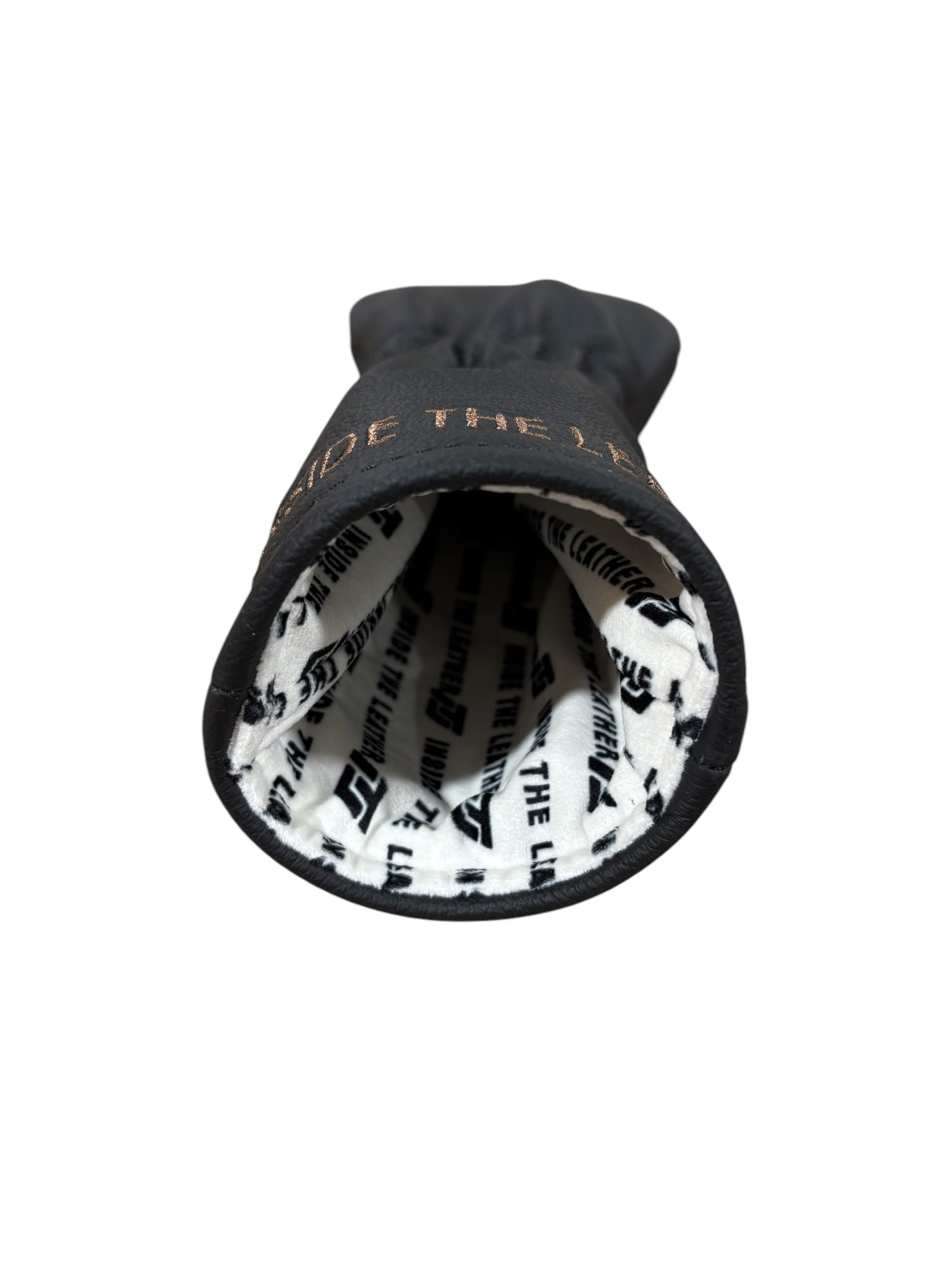 ITL Premium Leather Fairway Cover - The Prestige in Black/Forest green/Tan