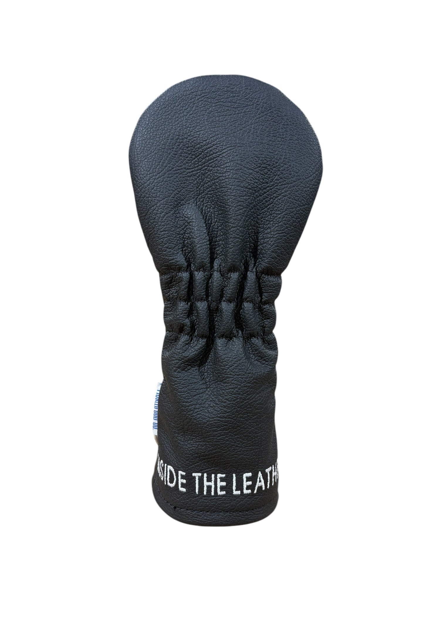 ITL Premium Leather Fairway Cover - The Vanguard in Black/Baja Blue/Royal Blue
