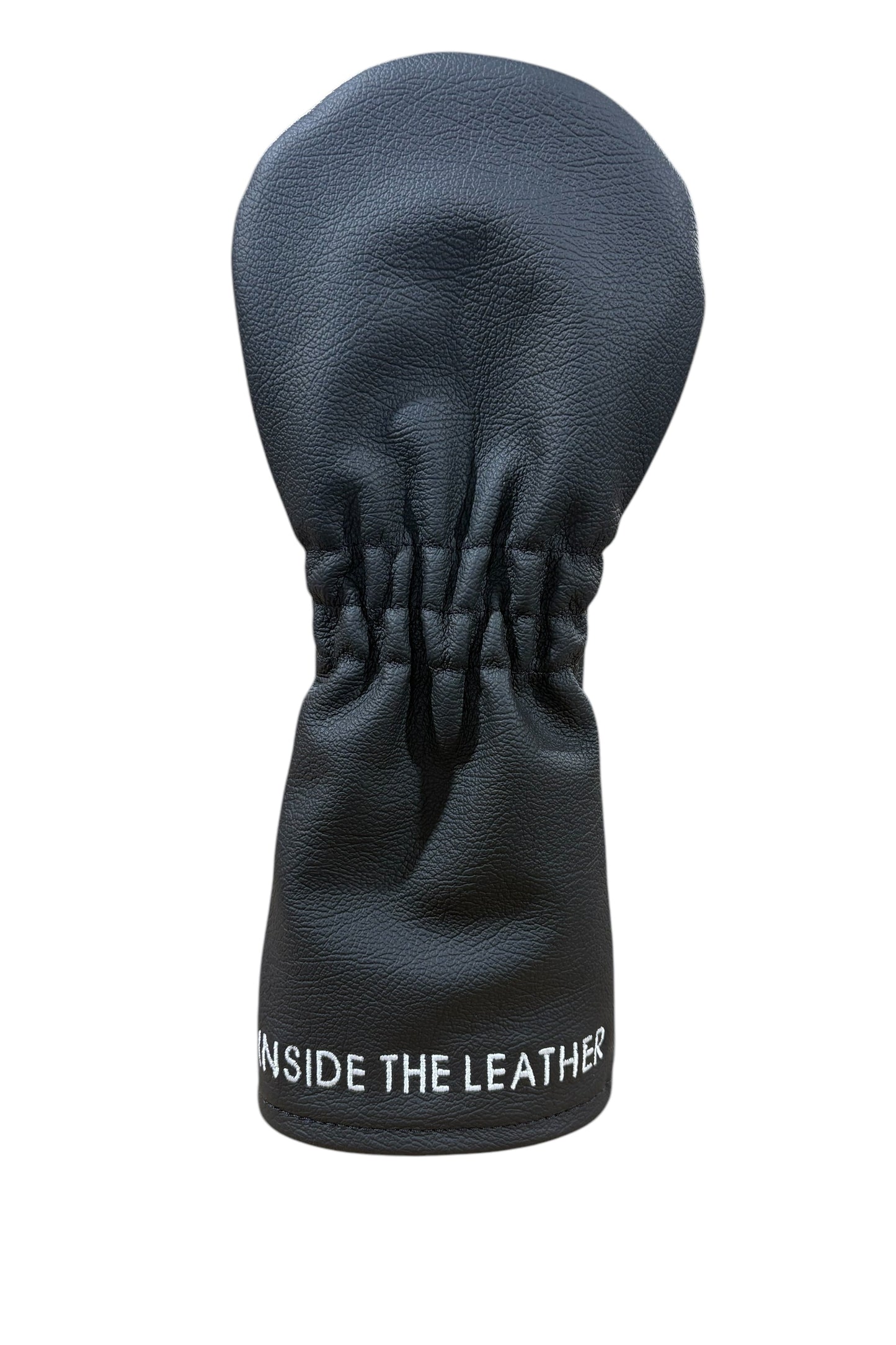 ITL Premium Leather Driver Cover - The Vanguard in Black/Baja Blue/Royal Blue
