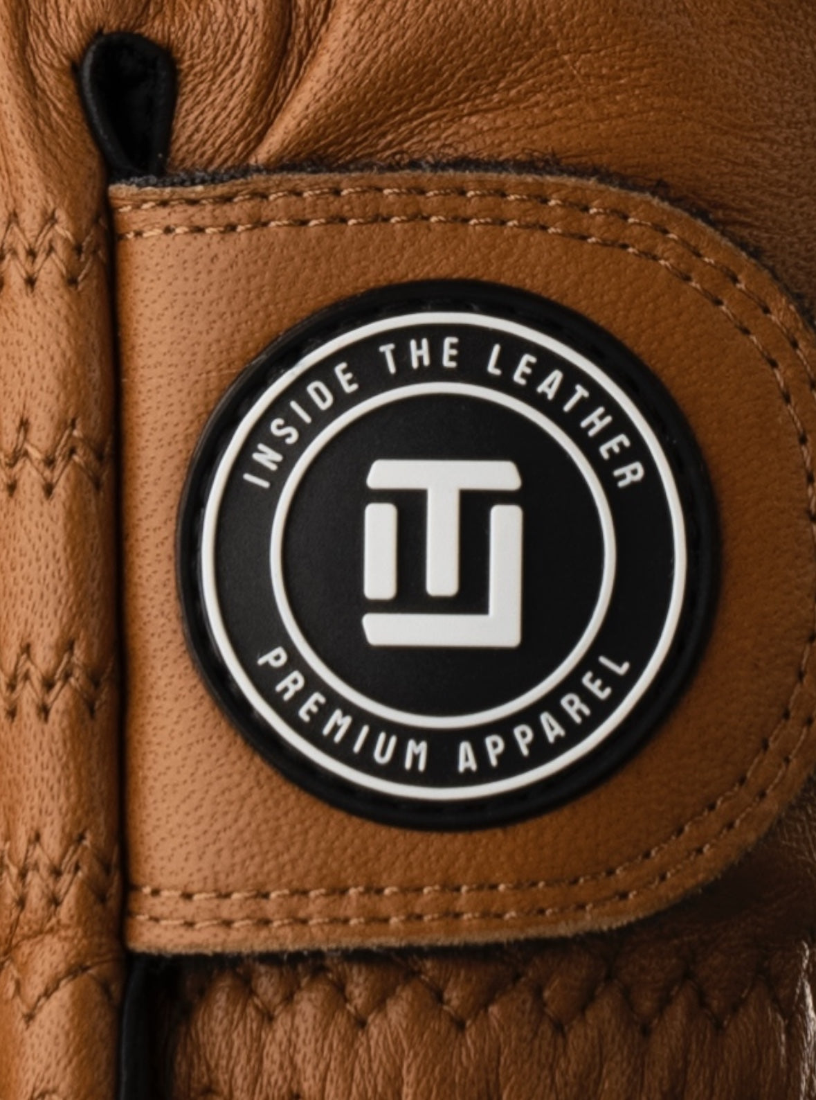 Men's ITL 2.0 Signature Glove - Cognac - Inside the Leather Golf Gloves