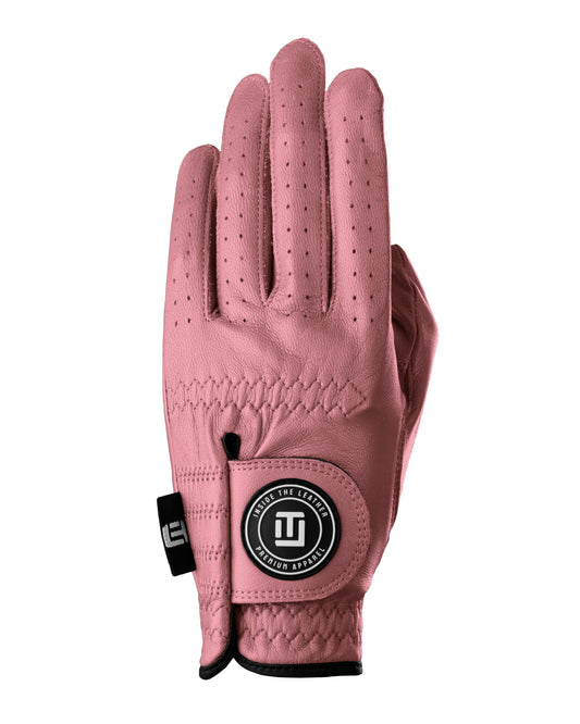 Women's ITL 2.0 Signature Glove - Blush Pink - Inside the Leather Golf Gloves