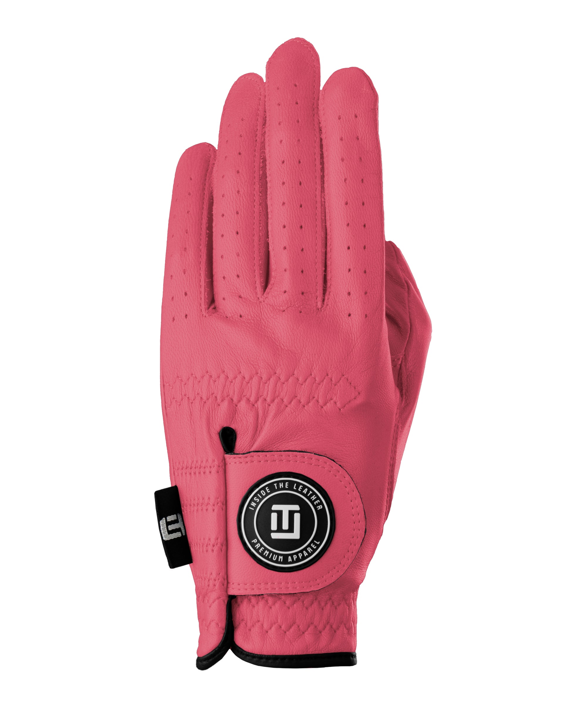 Men's ITL 2.0 Signature Glove - Retro Pink - Inside the Leather Golf Gloves