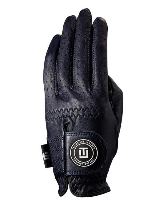 Men's ITL 2.0 Signature Glove - Midnight Navy - Inside the Leather Golf Gloves