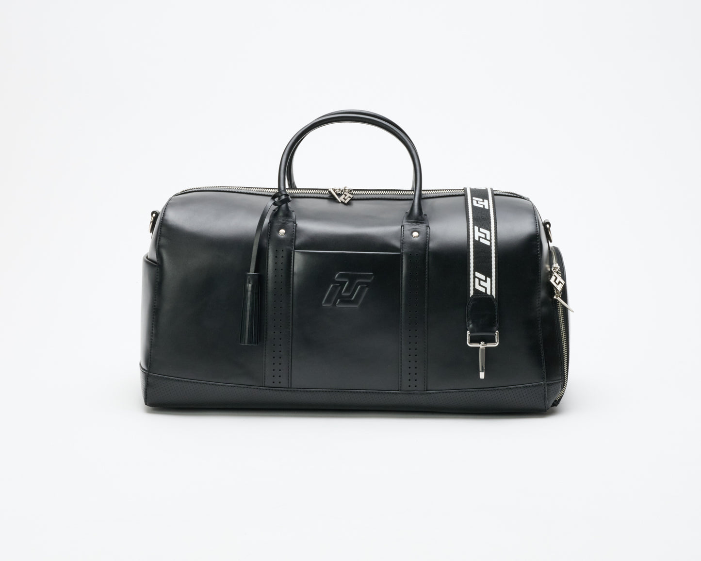 ITL Leather Monarch Duffle - Black