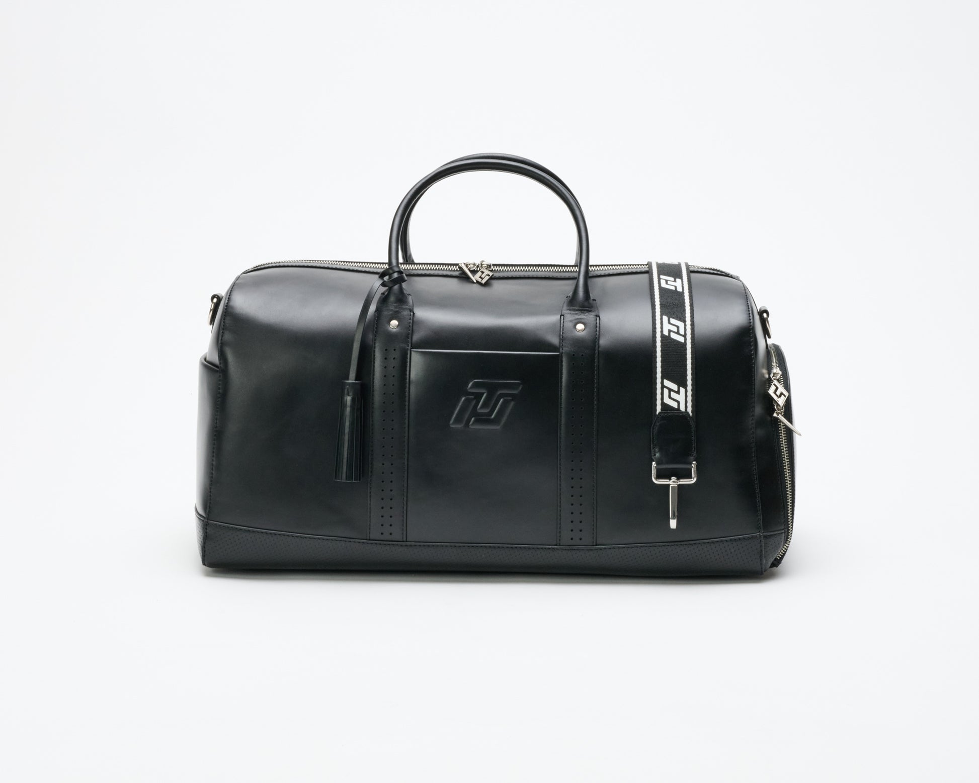 ITL Leather Monarch Duffle - Black