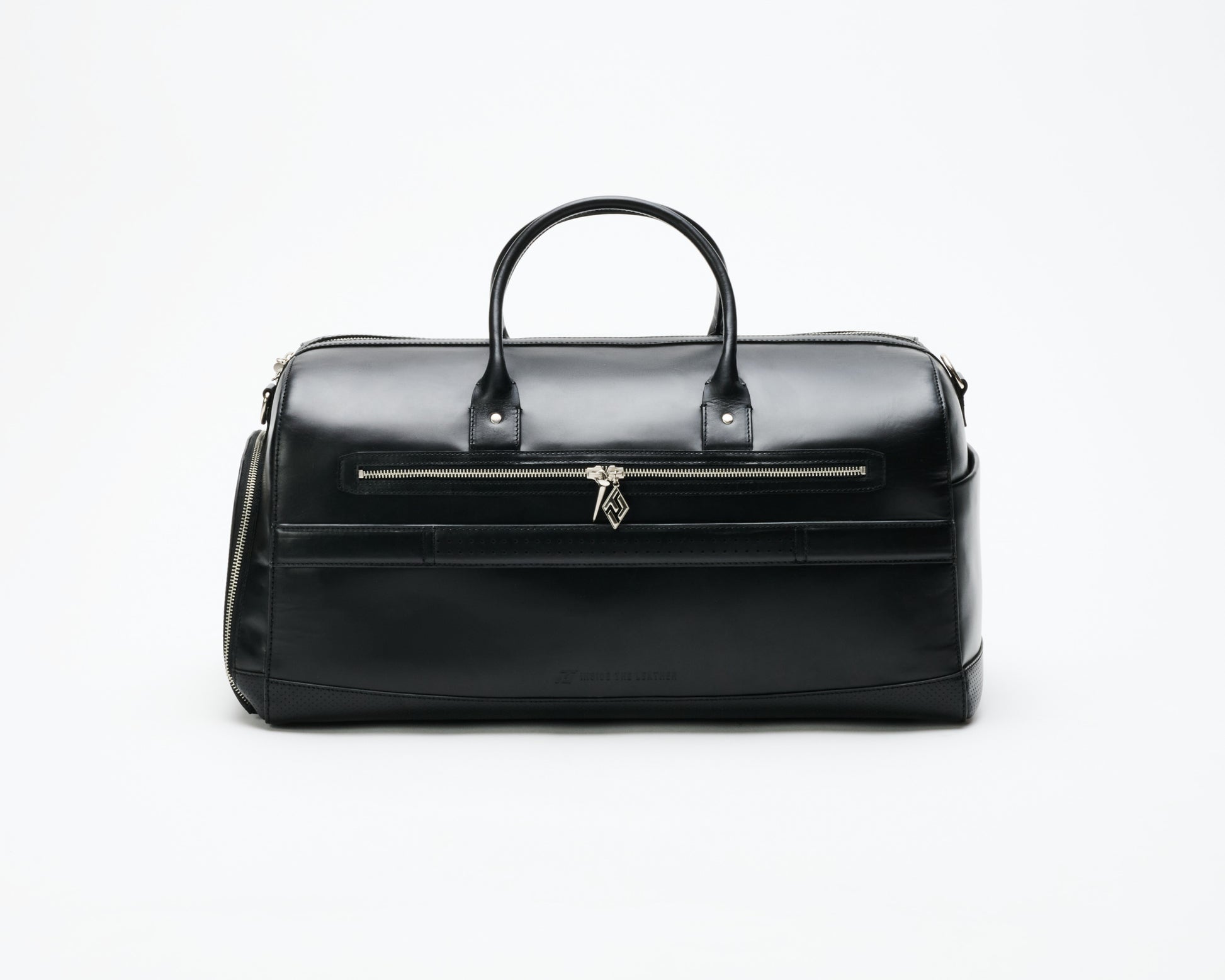 ITL Leather Monarch Duffle - Black