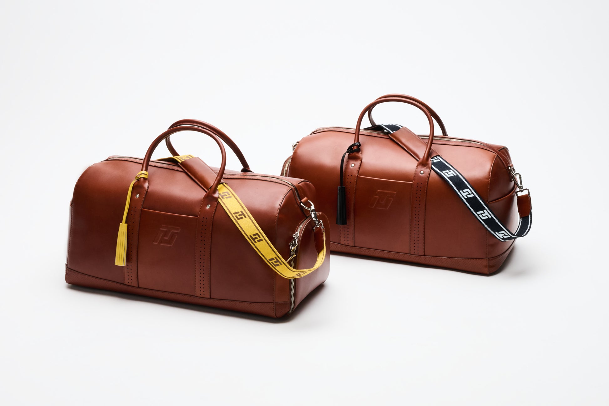 ITL Leather Monarch Duffle - Cognac