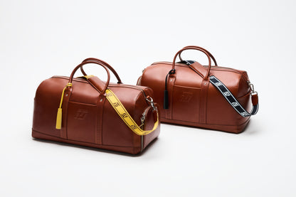 ITL Leather Monarch Duffle - Cognac
