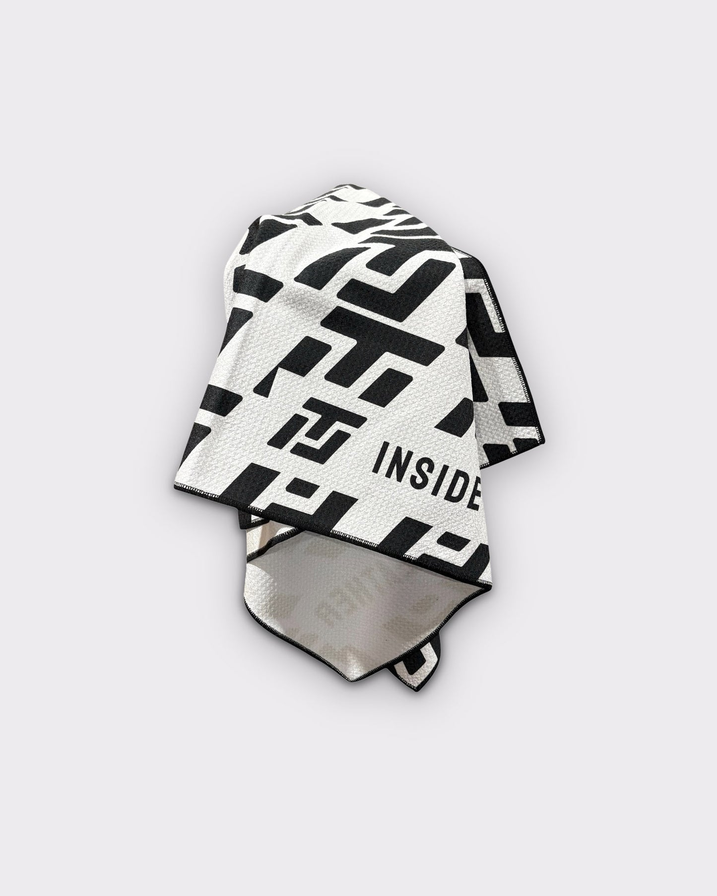 ITL Tour Towel - Black/White