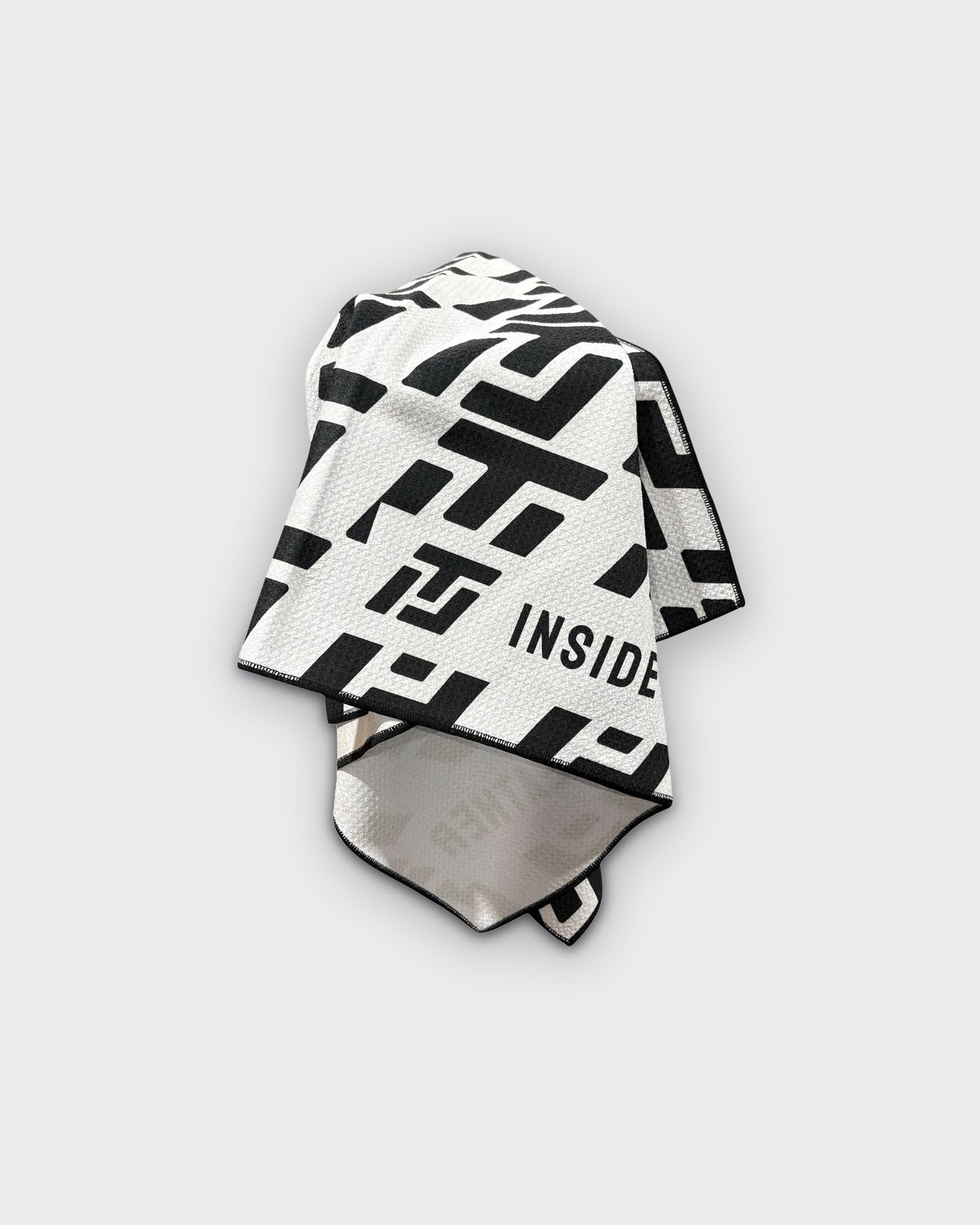 ITL Tour Towel - Black/White