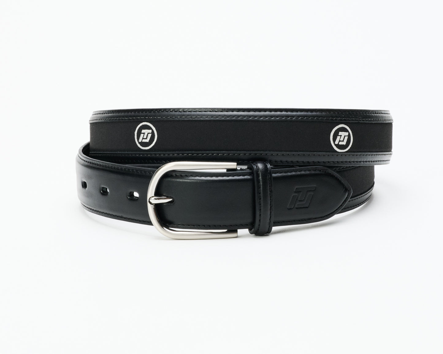 Men's ITL Leather Tournament Belt - Black