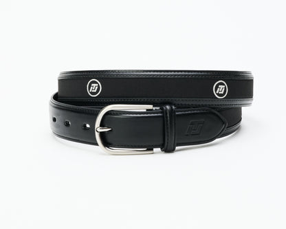 Men's ITL Leather Tournament Belt - Black
