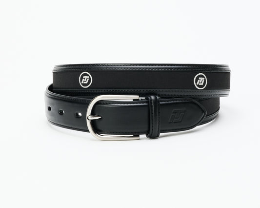Men's ITL Leather Tournament Belt - Black