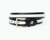 Men's ITL Leather Woods Belt - Black / Ghost White