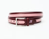 Men's ITL Leather Woods Belt - Chocolate / Dusty Rose