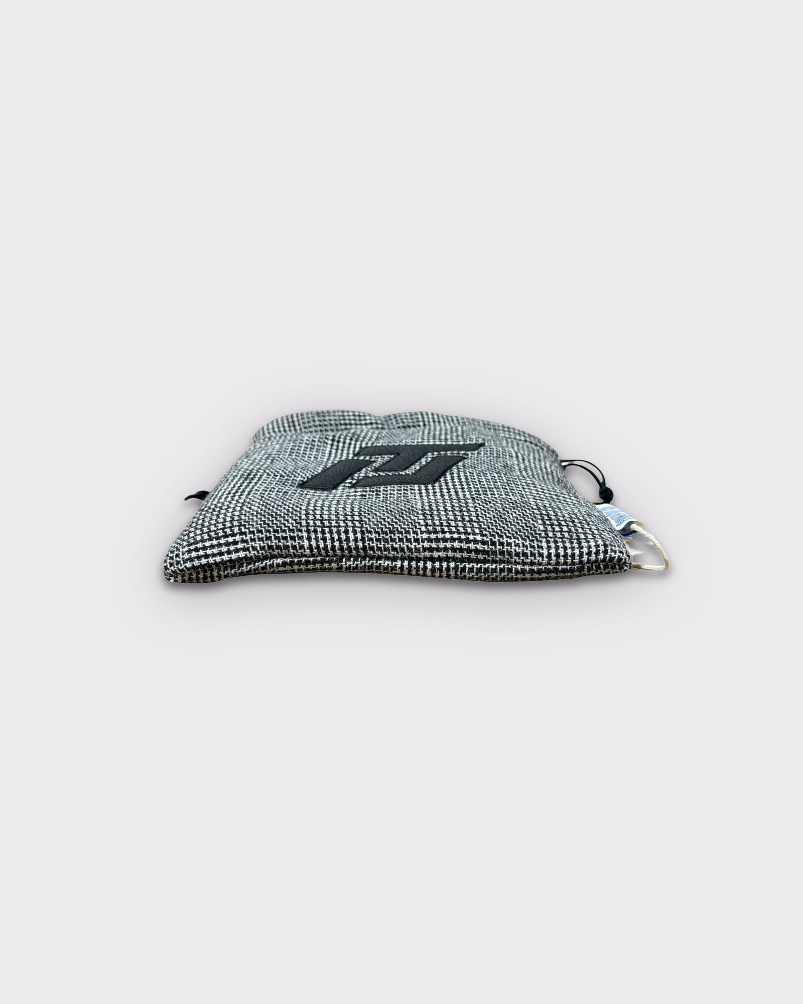 ITL Black/White Check Valuable Pouch - Black/White Check