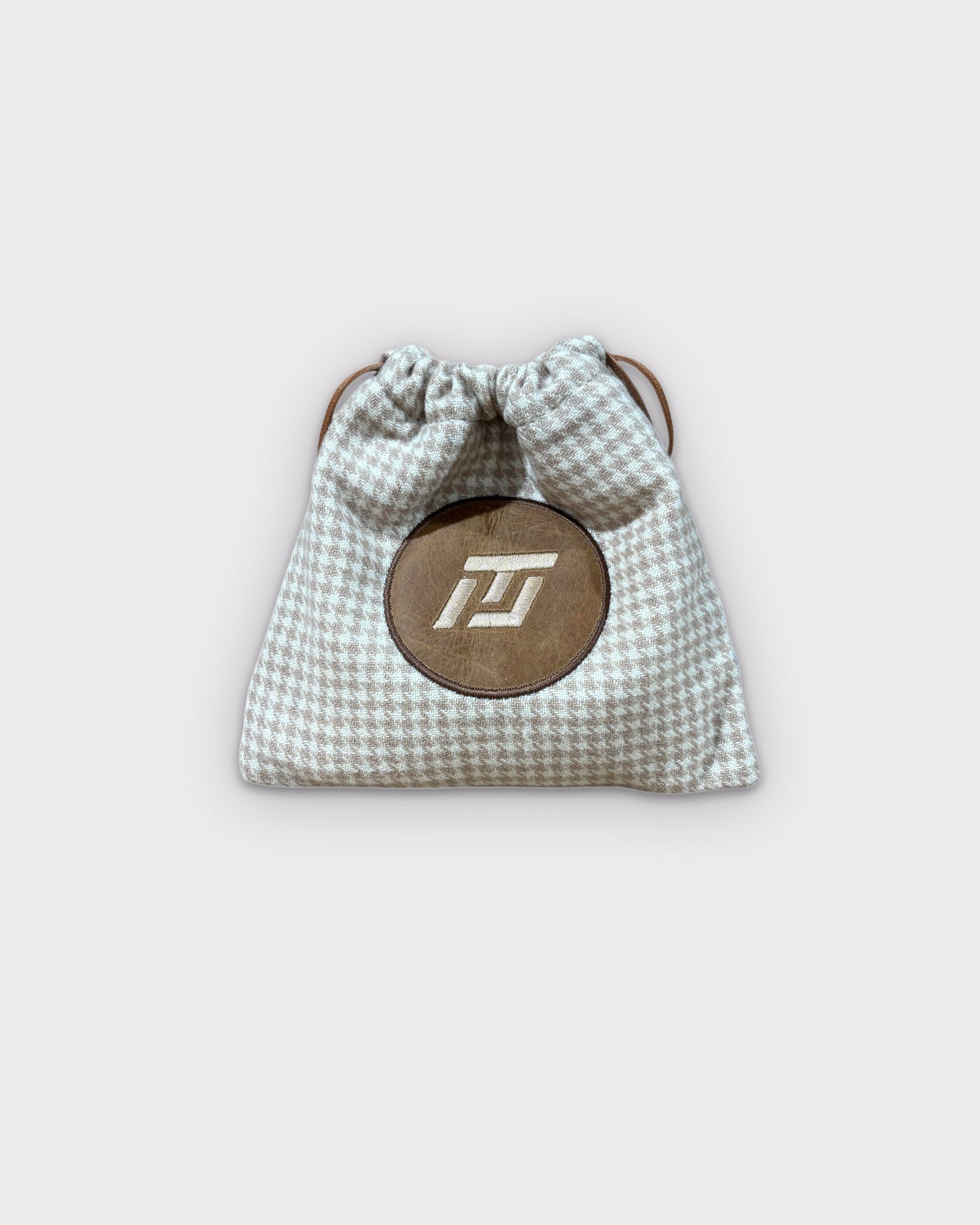 ITL Caramel Houndstooth Valuable Pouch - Caramel Houndstooth