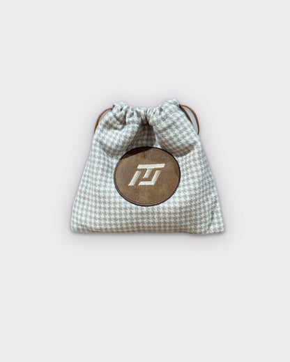 ITL Caramel Houndstooth Valuable Pouch - Caramel Houndstooth