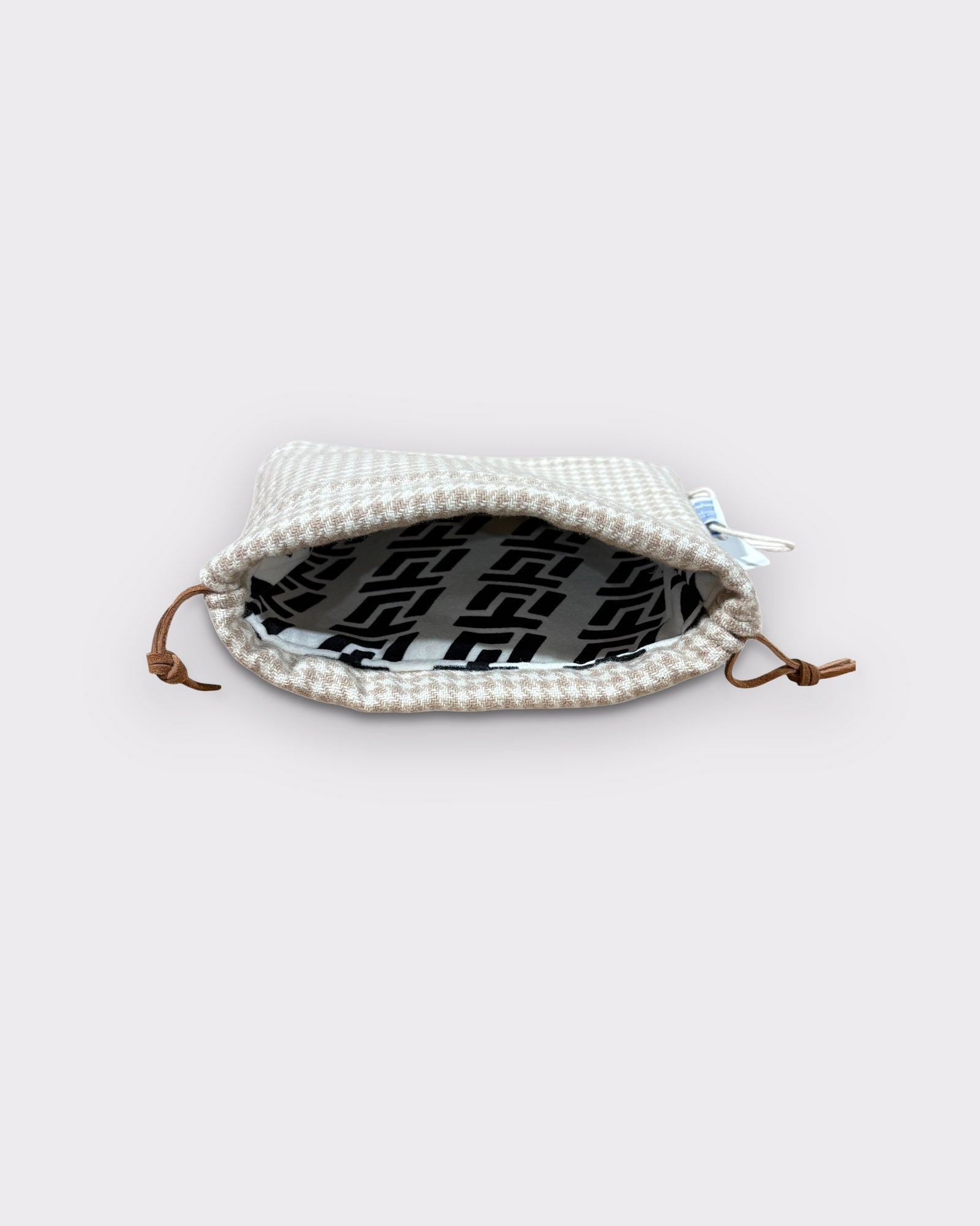 ITL Caramel Houndstooth Valuable Pouch - Caramel Houndstooth