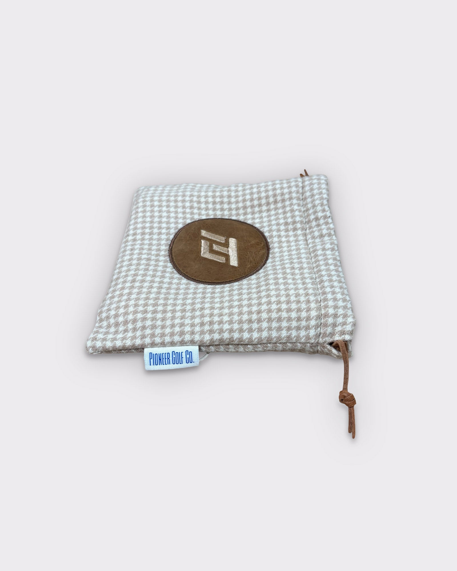 ITL Caramel Houndstooth Valuable Pouch - Caramel Houndstooth