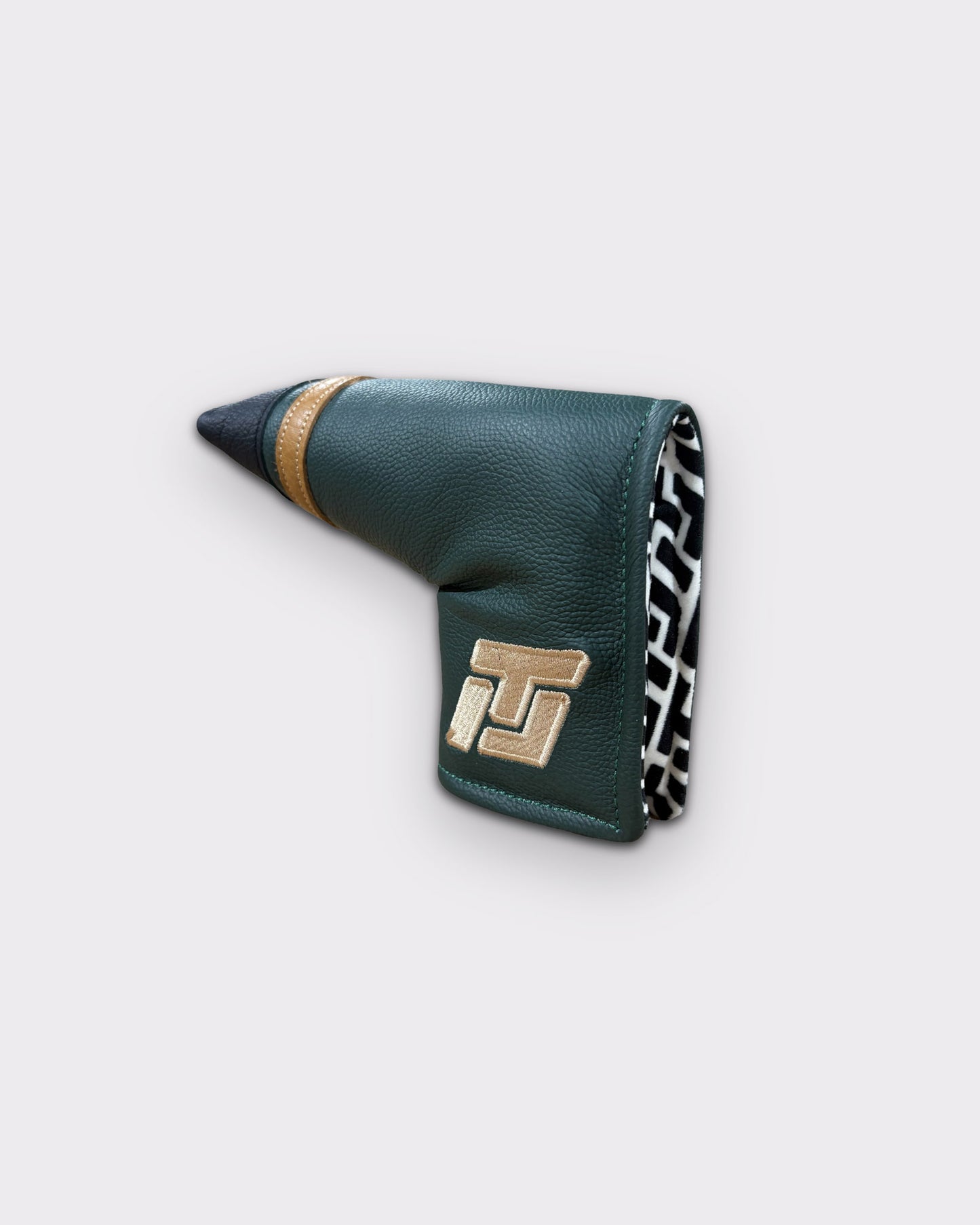 ITL Premium Blade Cover - Black/Forest Green/Tan