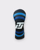 ITL Premium Leather Driver Cover - The Vanguard in Black/Baja Blue/Royal Blue