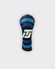ITL Premium Leather Fairway Cover - The Vanguard in Black/Baja Blue/Royal Blue