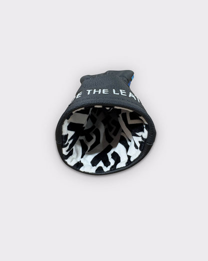 ITL Premium Leather Fairway Cover - The Vanguard in Black/Baja Blue/Royal Blue
