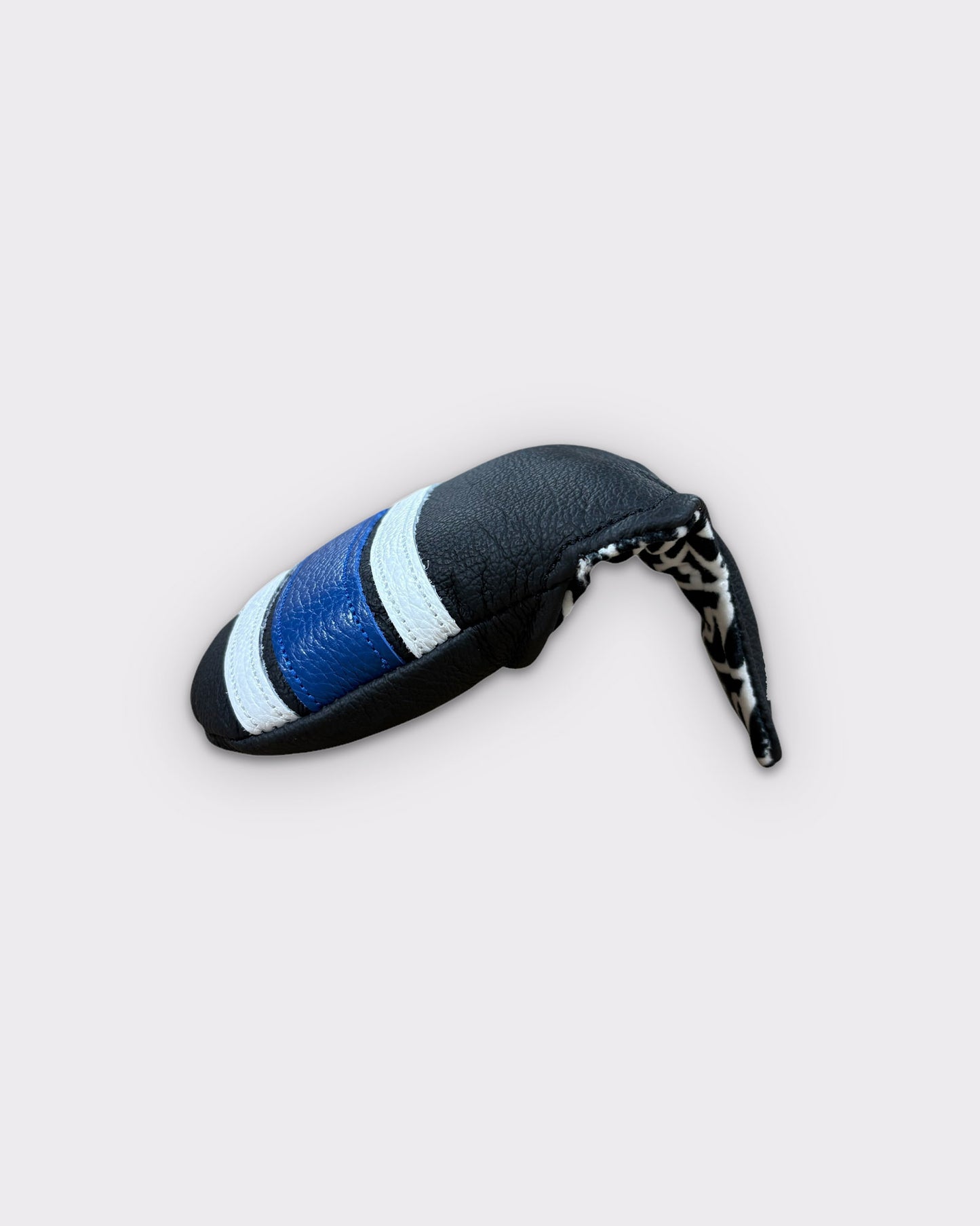 ITL Premium Mallet Putter Cover - Black/White/Royal Blue