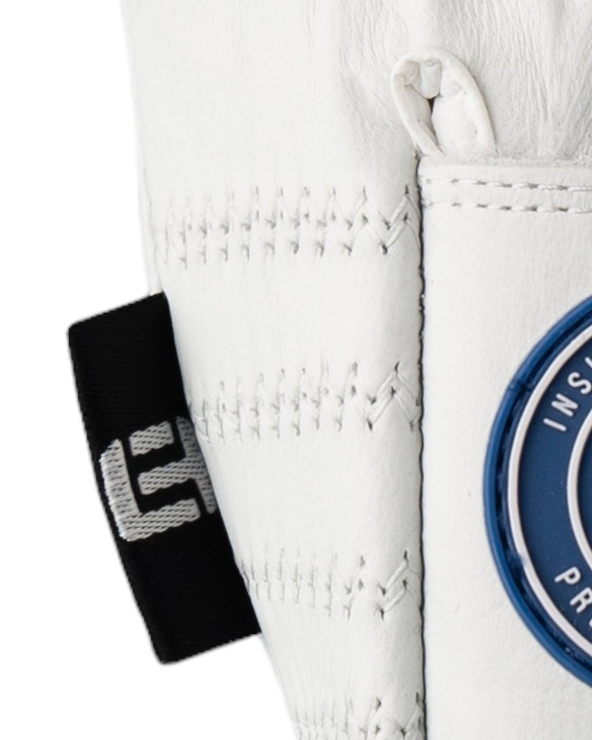 Men's ITL Signature Glove - Ghost White / Blue - Inside the Leather Golf Gloves