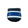 ITL Premium Mallet Putter Cover - Black/White/Royal Blue - Inside the Leather Golf Gloves