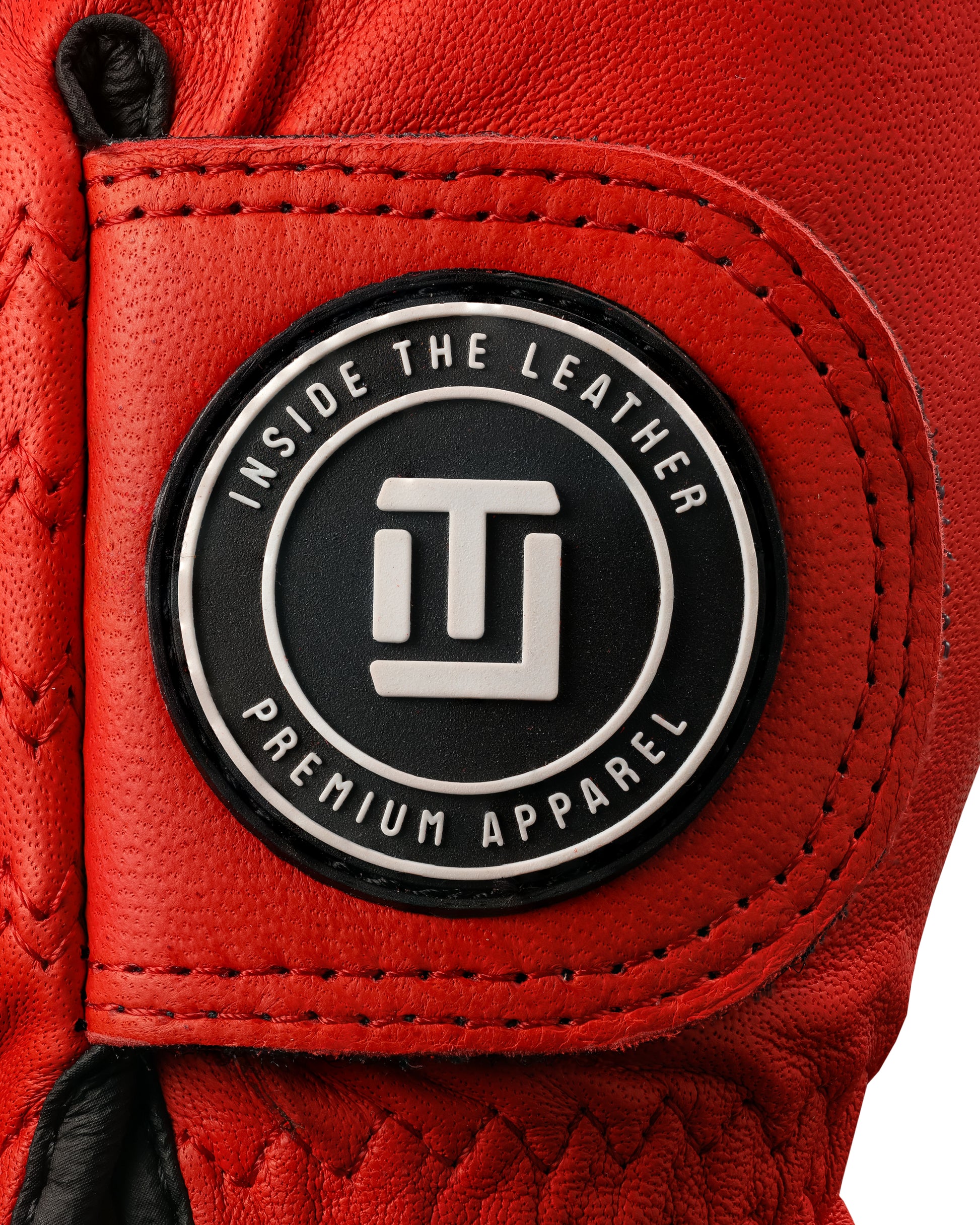 Men's ITL 2.0 Signature Glove - Red - Inside the Leather Golf Gloves