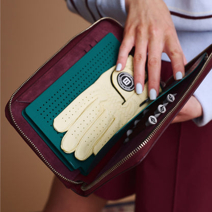 The On-Course Kit - Women's Left Hand - Inside the Leather Golf Gloves