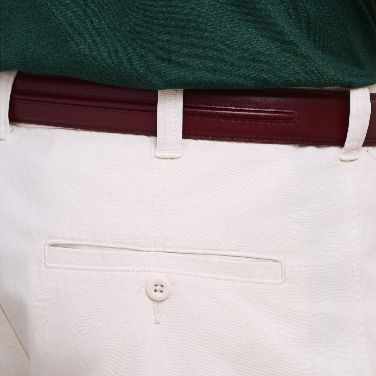 Men's ITL Leather Trapunto Belt