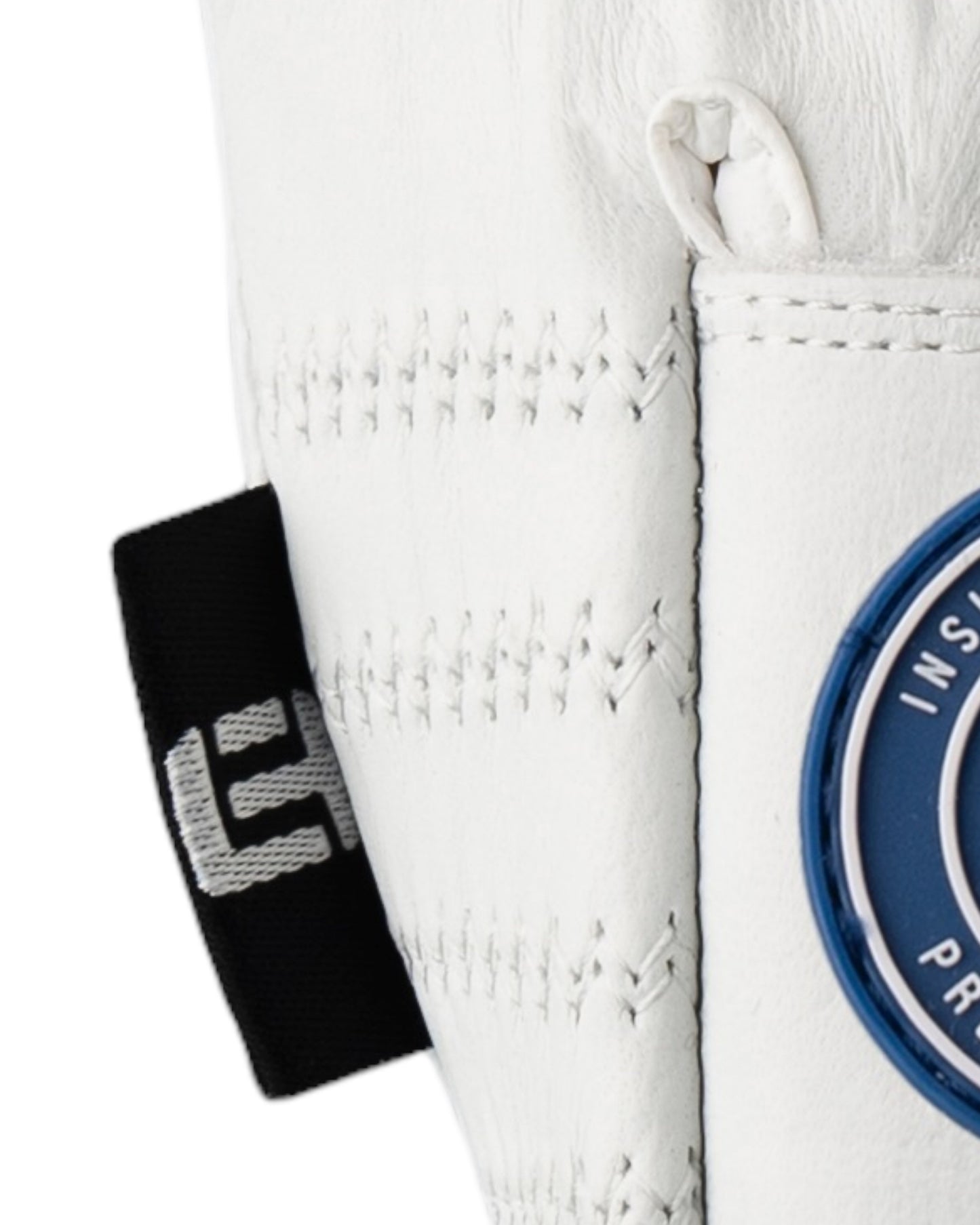 Men's ITL Signature Glove - Ghost White / Blue - Inside the Leather Golf Gloves