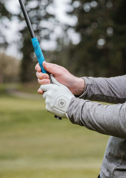 Men's ITL Practice Glove - Ghost White / White